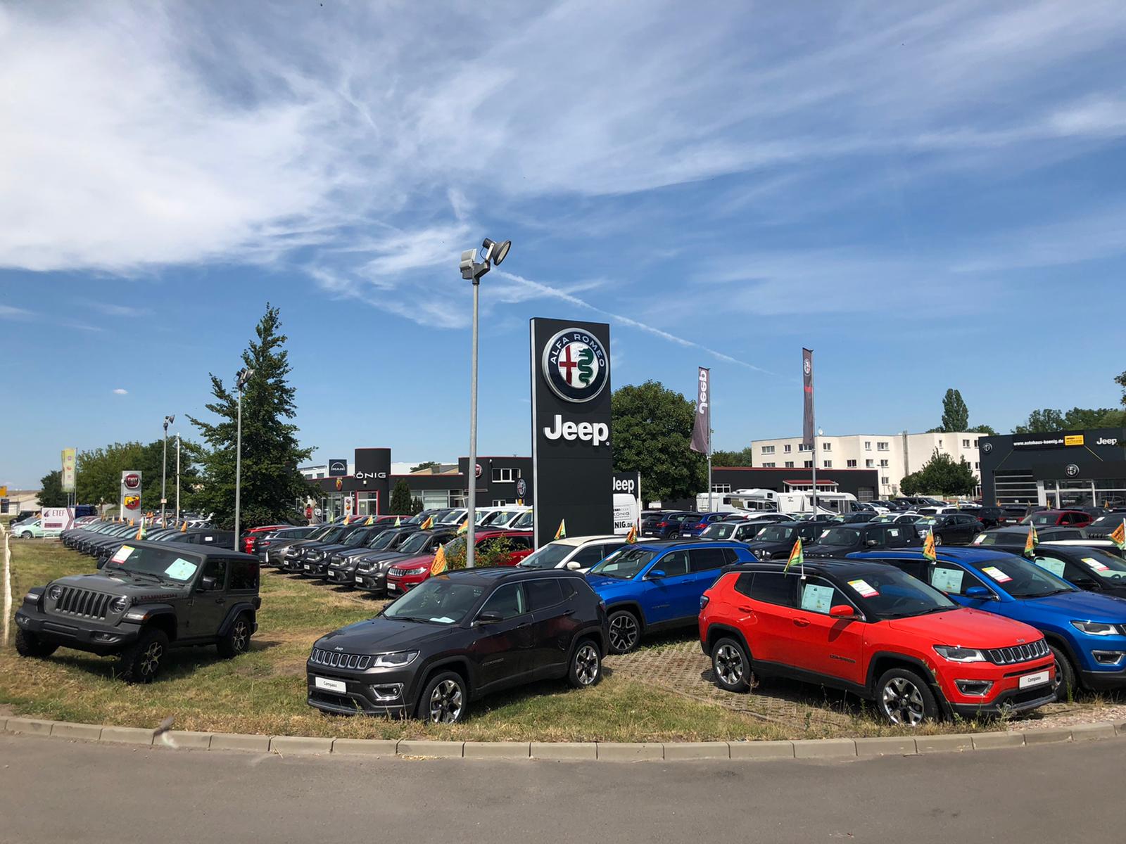 Aussenansicht des ehem. Avantos Standortes, nun als Autohaus König Standort.